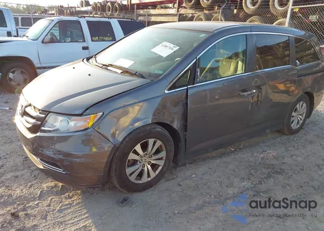 2016 Honda Odyssey Se z USA, uszkodzony, nr VIN 5FNRL5H3XGB090117